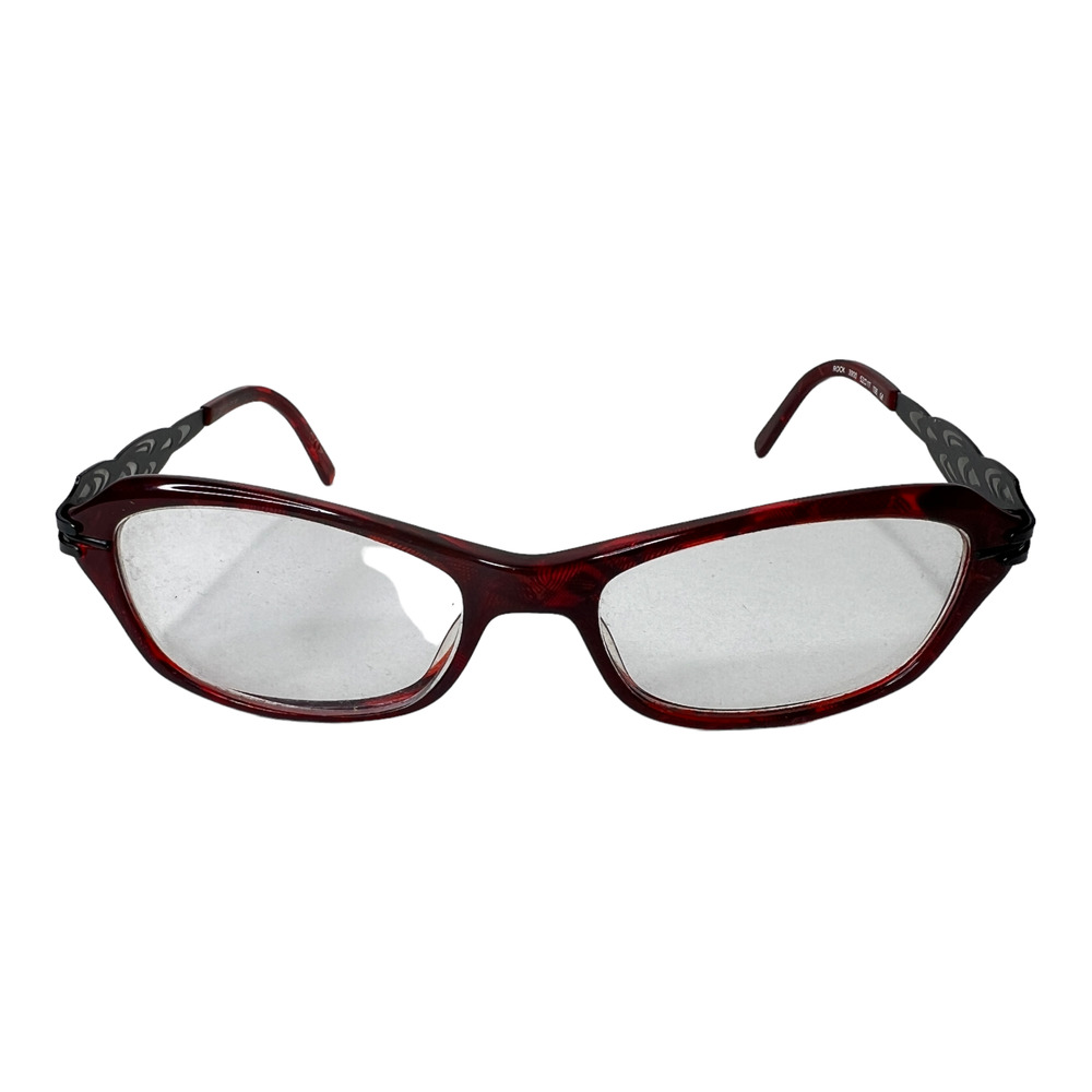 BOZ‎ ROCK 3900 Red Eyeglasses Frames Women full rim 52-17-136 H3794